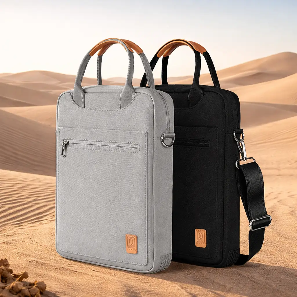 WIWU Pioneer 12.9 inch laptop and tablet sleeve black