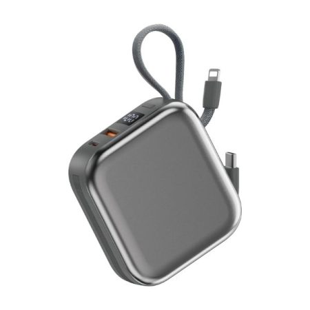 WIWU WI-P055 10000mAh 3 in 1 Portable Wireless Charging Power Bank