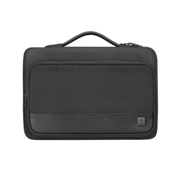 WiWU Cozy Classic Waterproof Polyester Laptop Sleeve Anti-drop Design HandBag