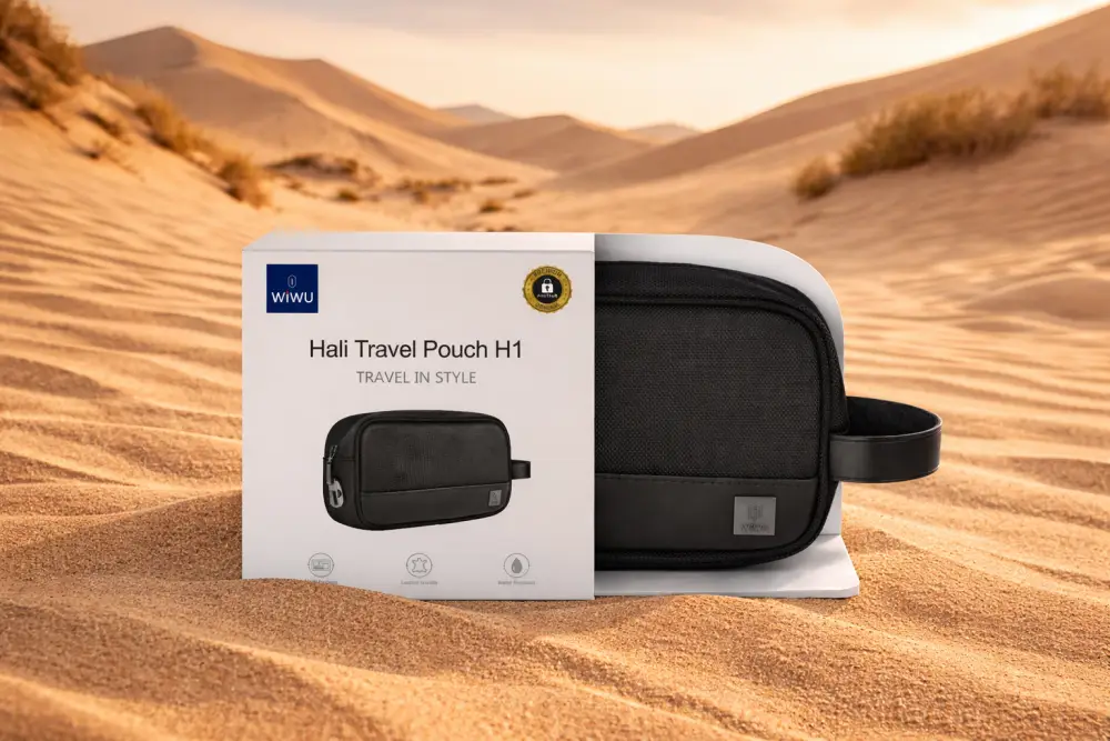 WiWU Hali H1 organizer bag with anti-theft coded lock
