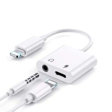 WiWU LT01 Plus Audio Converter Lightning to Lightning and 3.5mm