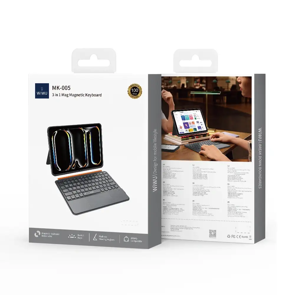 WiWU MK-005 3-in-1 Magnetic Combo Keyboard for 11″ iPad Air/Pro
