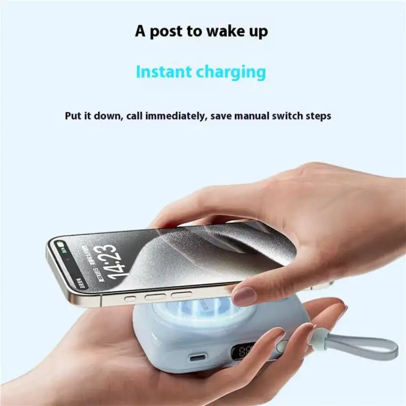 The WiWU Wi-P041 Monaco Magnetic 22.5W Power Bank price in Bangladesh is BDT 2,790.