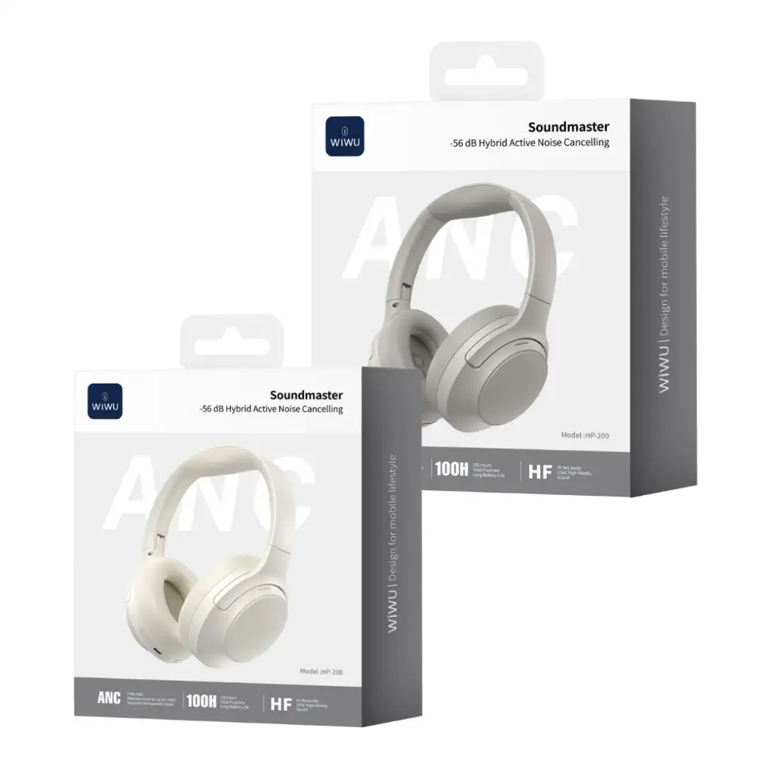WiWU Soundmaster HP-200 Over-Ear Bluetooth Headset