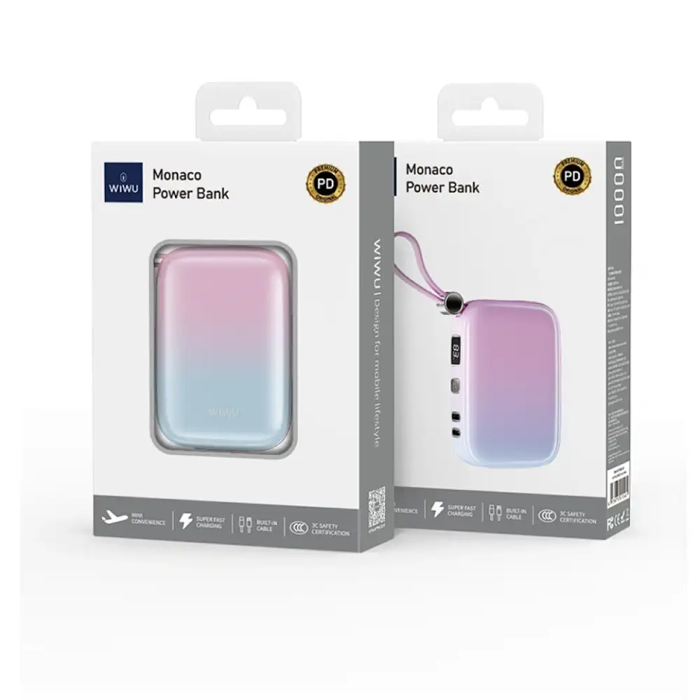 WiWU Wi-P042 Monaco 10000Mah Power Bank