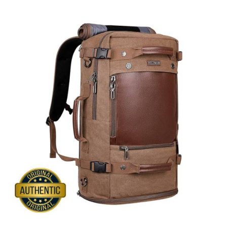 Witzman A2021 21 Inch Travel Backpack, Deep Brown