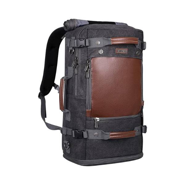 Witzman A2021 21 Inch Travel Backpack, Charcoal
