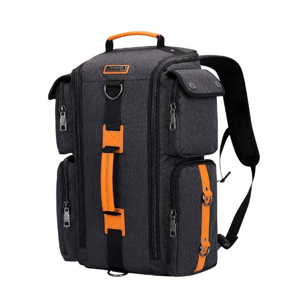 Witzman B6695 Water Resistant Nylon Travel Backpack