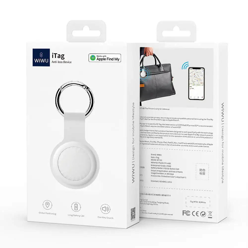 Wiwu Anti-lost iTag GPS Location support Apple find my WT-02