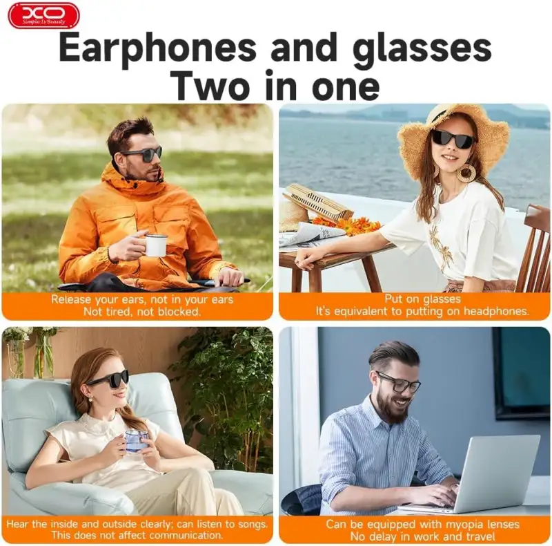 XO E9 UV Protective Smart Sunglasses