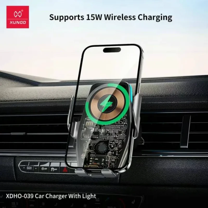 XUNDD XDHO-039 15W Wireless Car Charger
