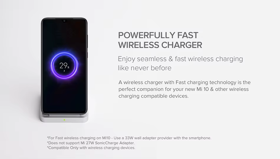 Xiaomi 30W Vertical Wireless Charger