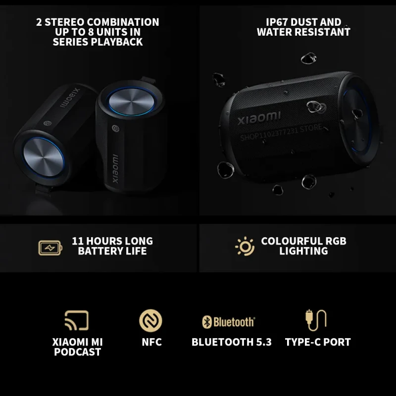 Xiaomi ASM01A Bluetooth Speaker Mini.2