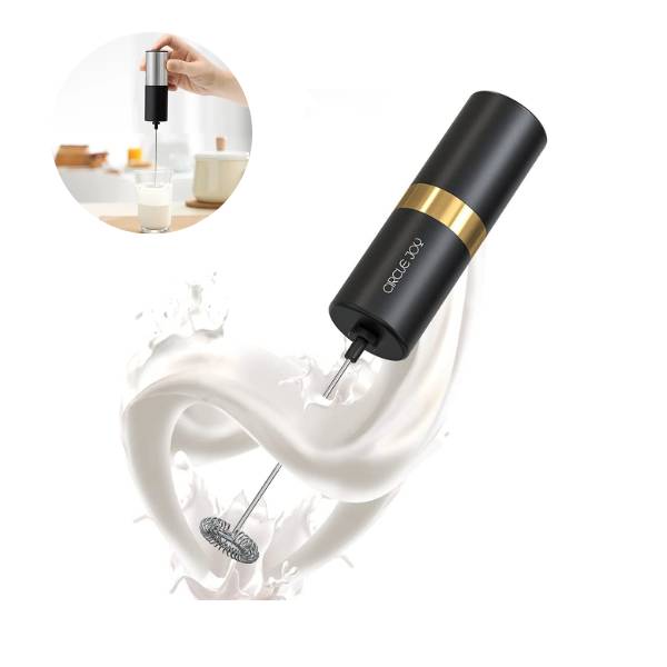 Xiaomi CIRCLE JOY Silver Knight Milk Frother Handheld Coffee & Drink Mixer