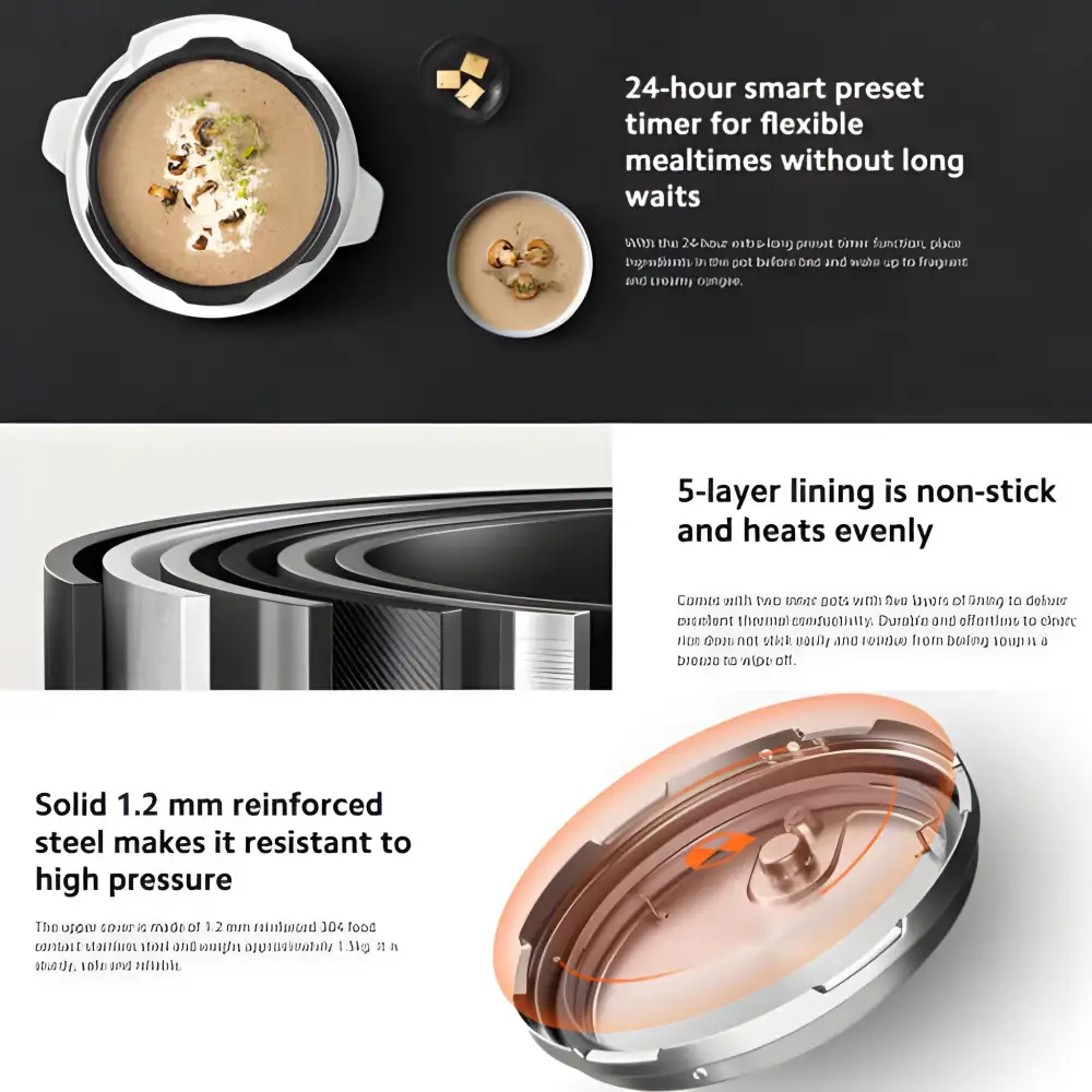 Xiaomi Electric Pressure Cooker 4.8L