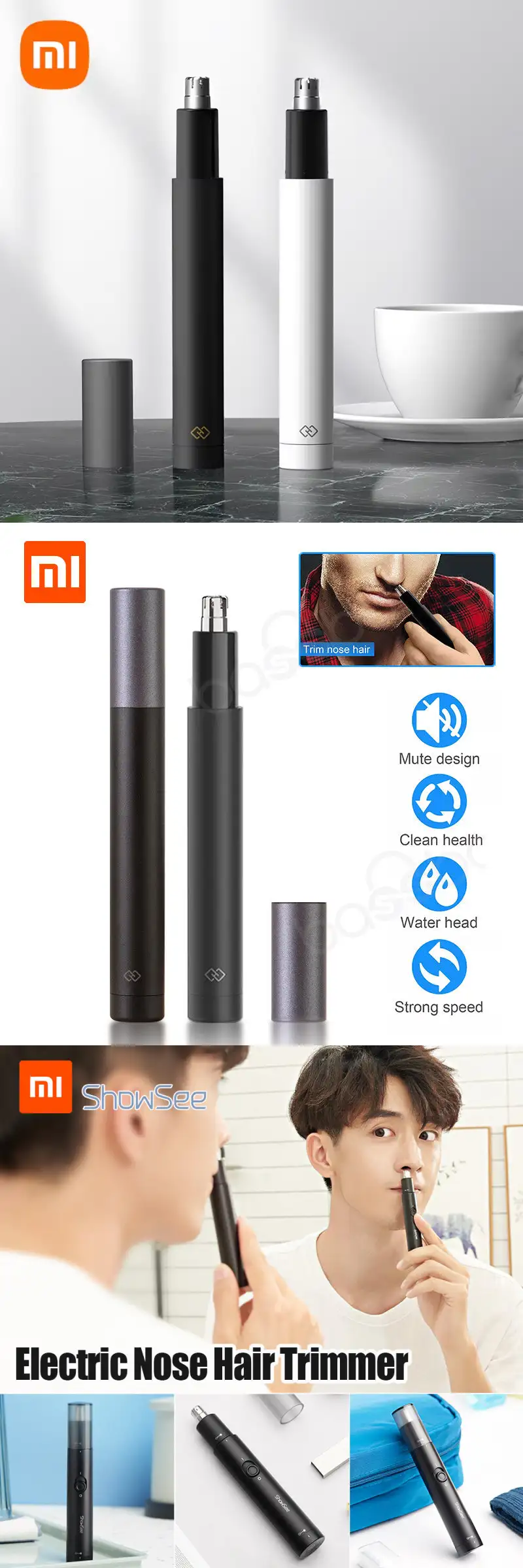 Xiaomi Huanxing HN3 Electric Nose Trimmer