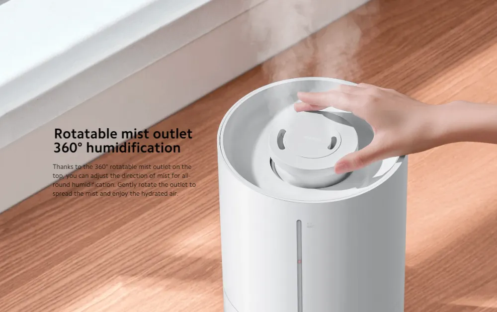 Xiaomi Humidifier 2 Lite - Clear Water Level Indicator and Safety Auto-Shutoff