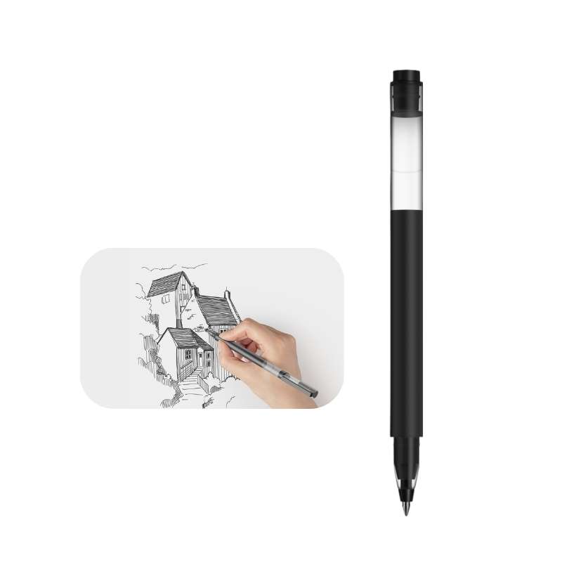 Xiaomi Jumbo Gel Pen Black Ink 0.5mm, 10 pcs