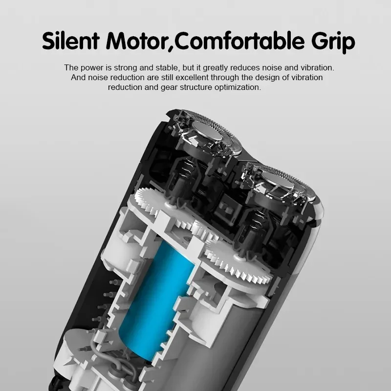Xiaomi MIJIA S100 Dual Blades Electric Razor Shaver.3