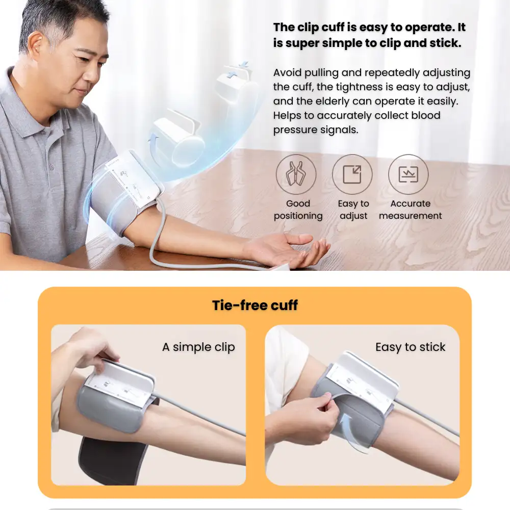 Xiaomi MIJIA blood pressure monitor digital display