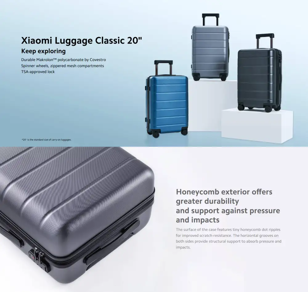 Xiaomi Mi Luggage Suitcase 20 Inches (LXX02RM)