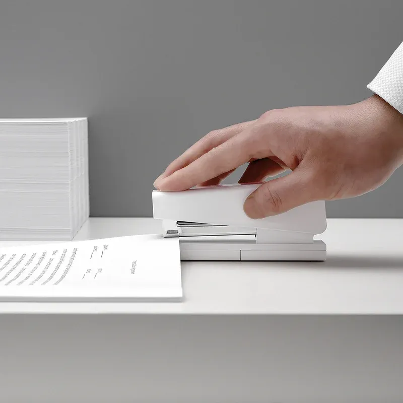 Xiaomi Mijia Kaco LEMO Stapler white front view