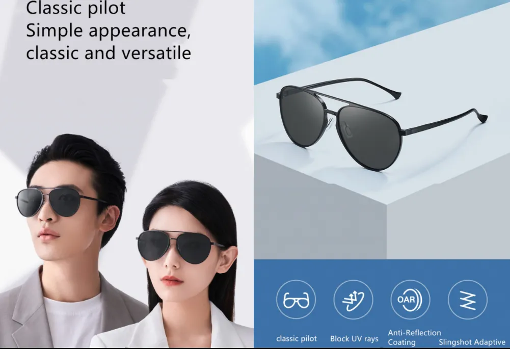 Xiaomi Mijia Luke UV400 Polarized Sunglasses(MSG02GL)