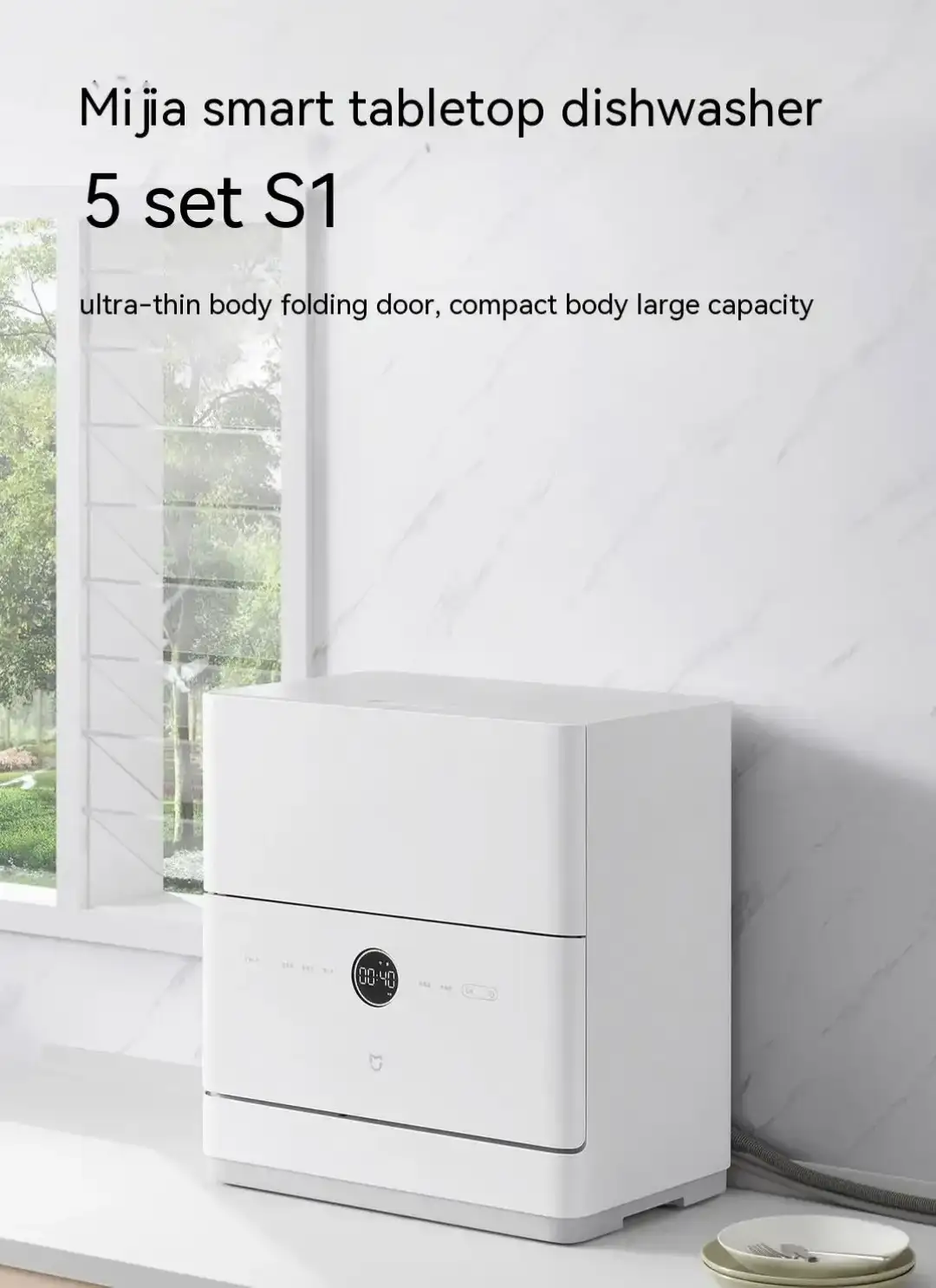 Xiaomi Mijia S1 smart desktop dishwasher compact
