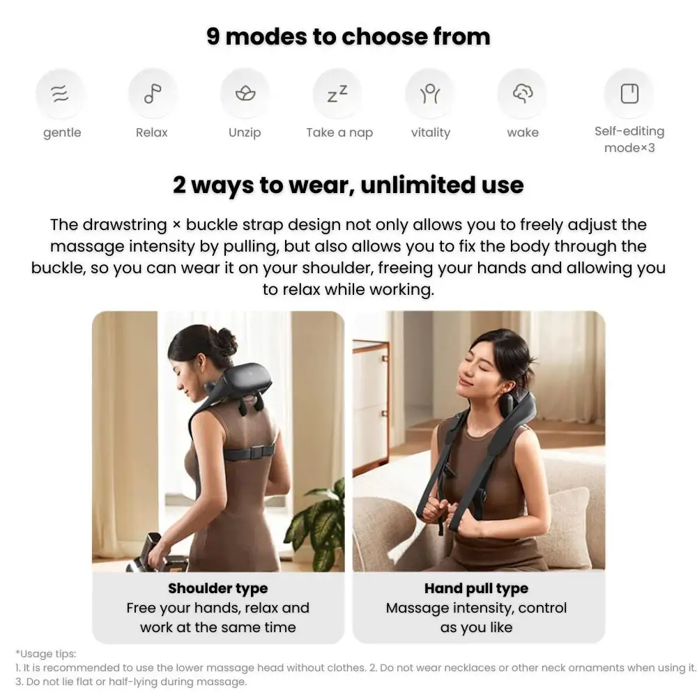 Xiaomi Mijia Smart Shoulder and Neck Massager Packaging Box