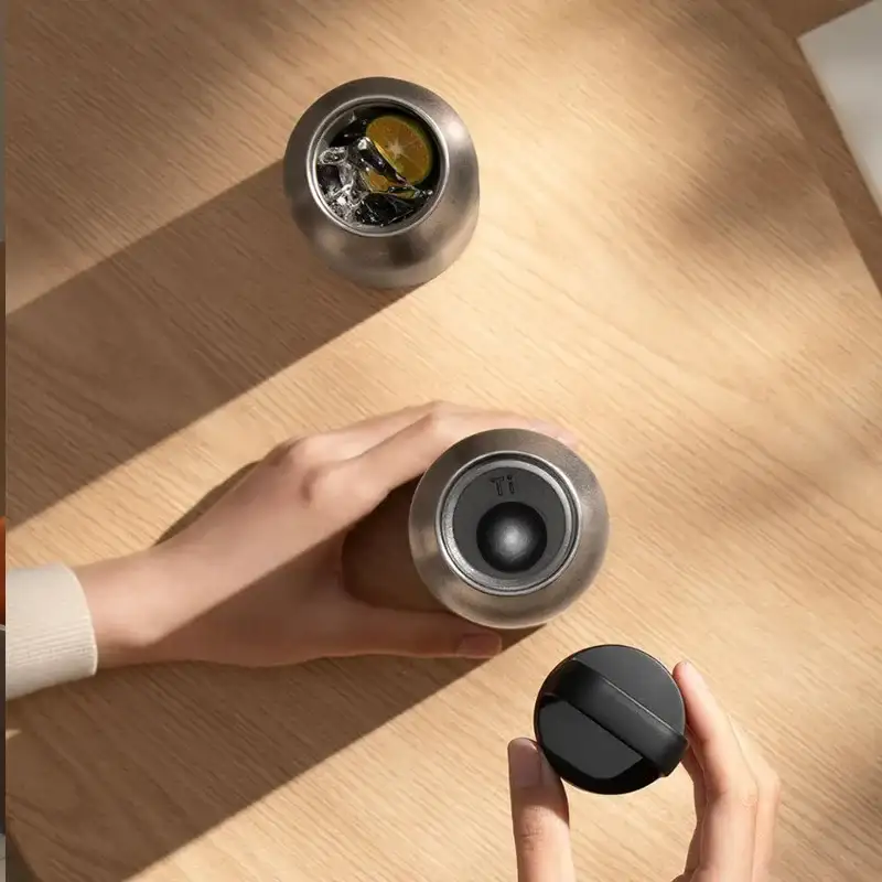 Xiaomi Mijia Ti Thermos Cup G 380mL | Pure Titanium Vacuum Insulated Bottle
