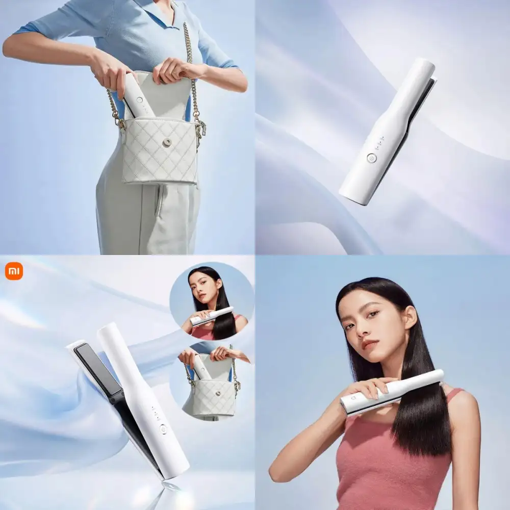 Xiaomi Mijia Wireless Straight Hair Clip Professional Straightener