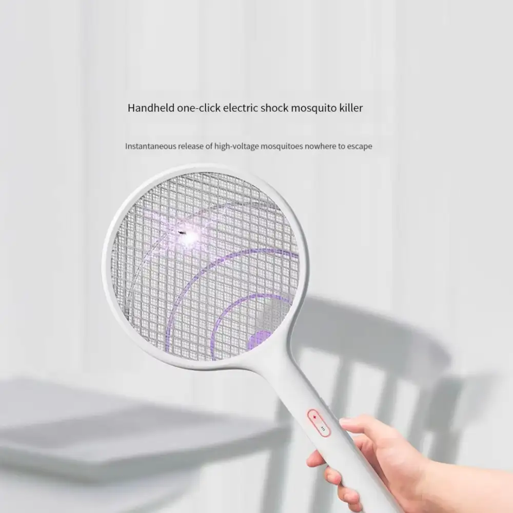 Xiaomi Qualitell E2 Electric Mosquito Killer, a 2-in-1 device that serves as both a racket and a lamp for effective pest control