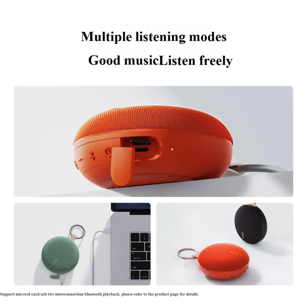 . Compact Xiaomi portable speaker for indoor and outdoor use