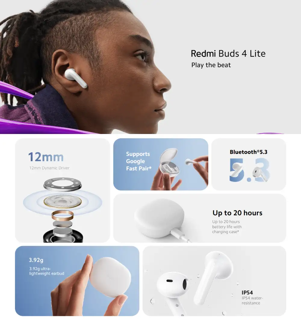 Xiaomi Redmi Buds 4 Lite