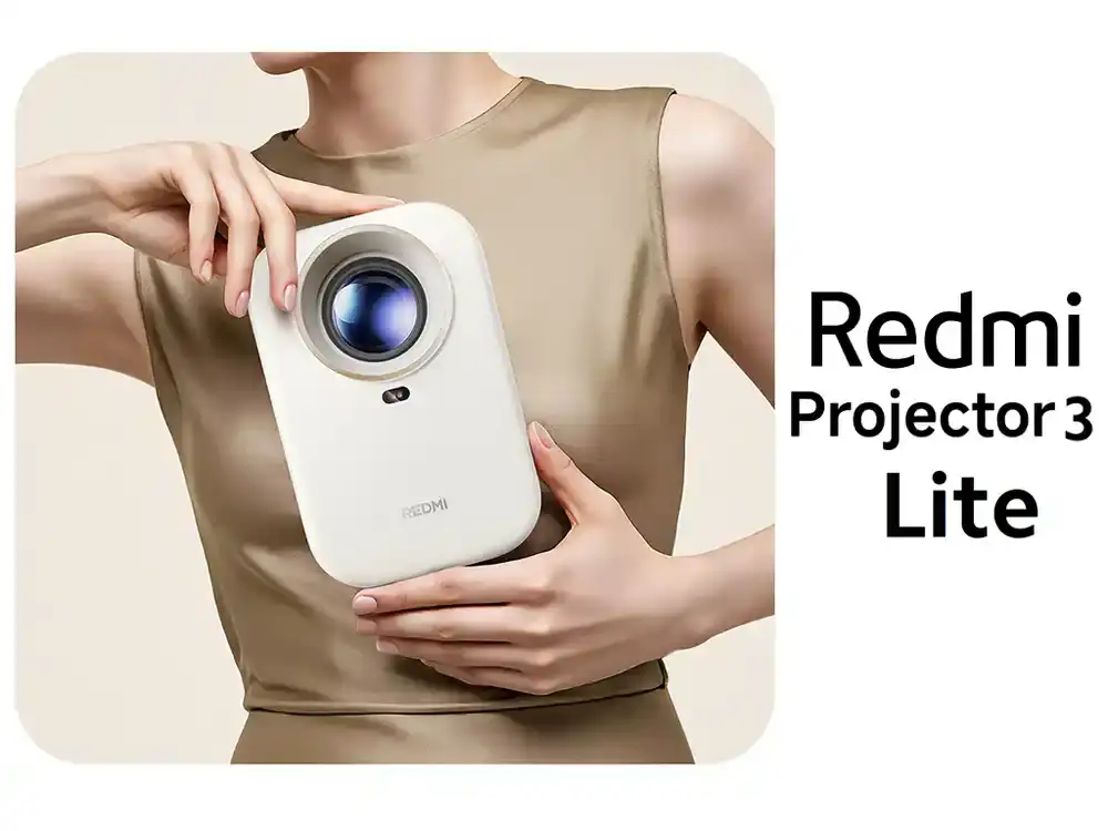 Xiaomi Redmi Projector 3 Lite with crisp vibrant visuals