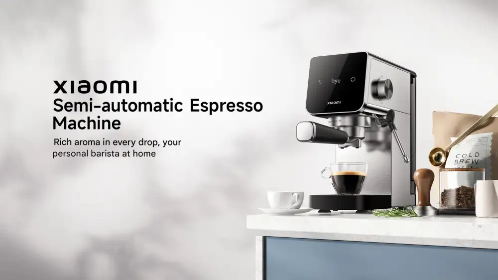 Xiaomi semi-automatic espresso machine for home barista coffee brewing