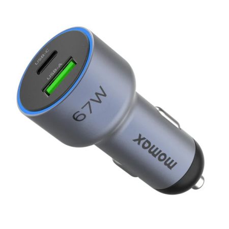 Momax Move UC16 67W Car Charger Dual Port