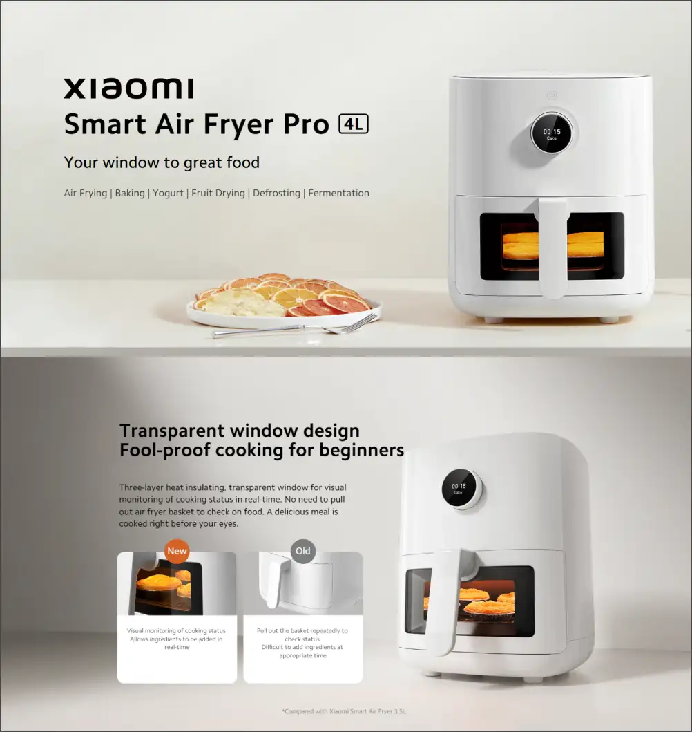 Xiaomi Smart Air Fryer Pro 4L MAF05