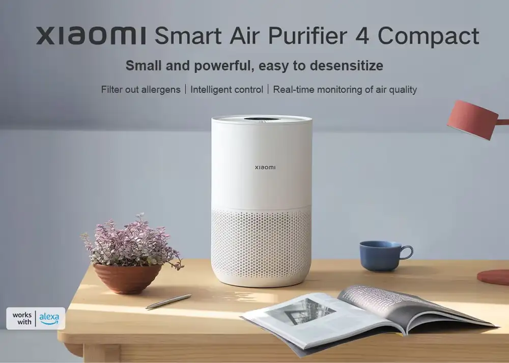 Xiaomi Smart Air Purifier 4 Compact app control screen