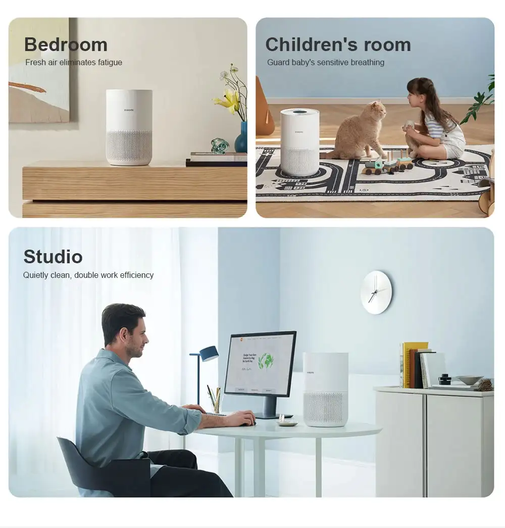 Xiaomi Smart Air Purifier 4 Compact top control panel