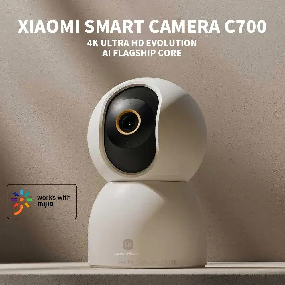 Xiaomi Smart Camera C700 4K Ultra Low Light Full Color Security Camera