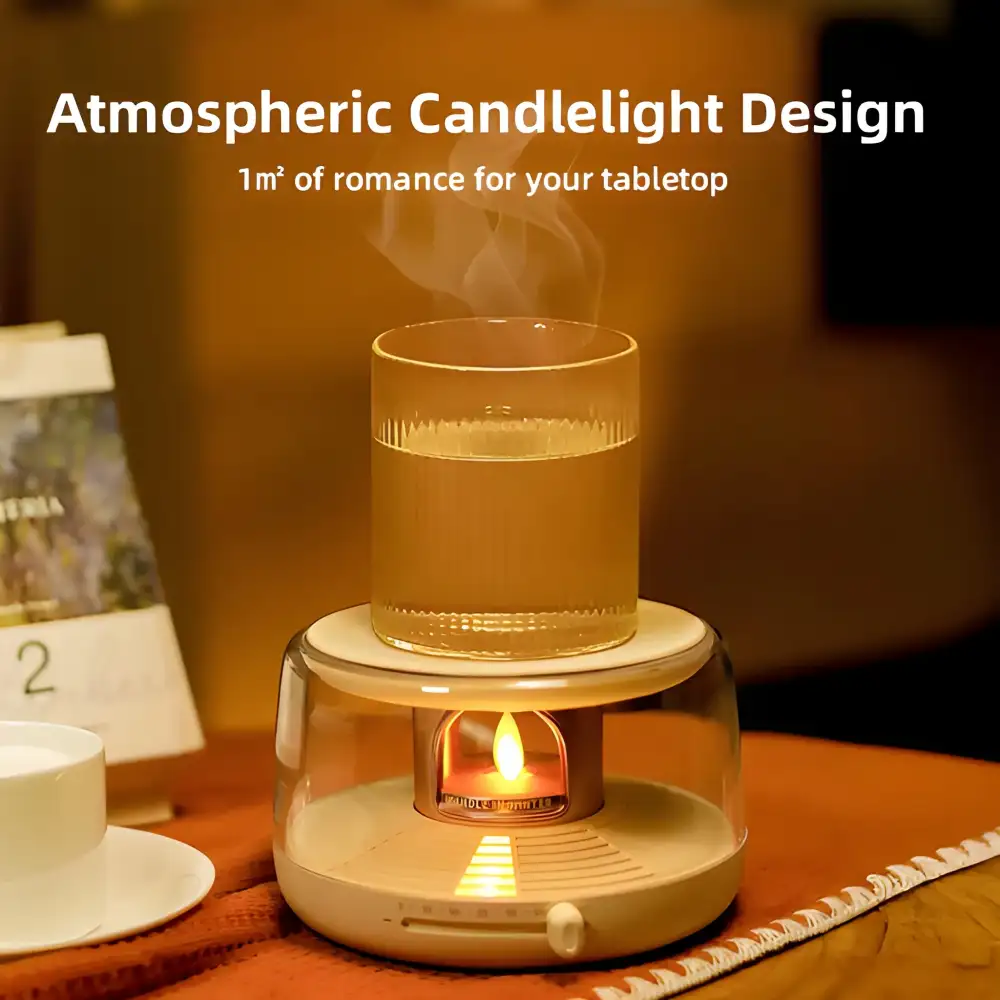 Smart coaster design adds cozy premium home ambience