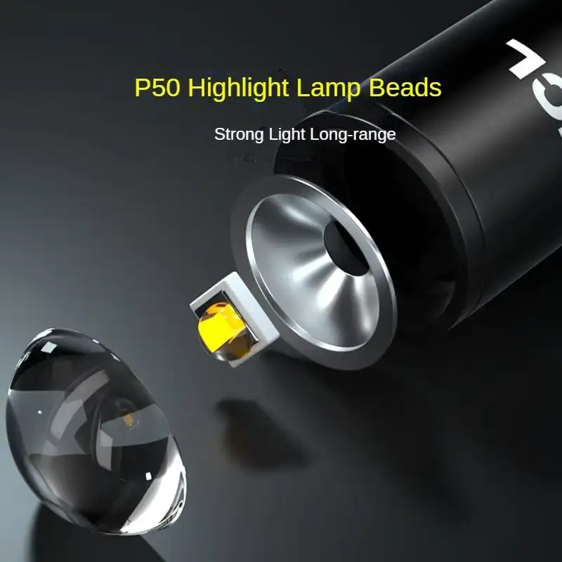 Xiaomi TCL Strong Light Flashlight Outdoor Ultra Bright Long Range Rechargeable
