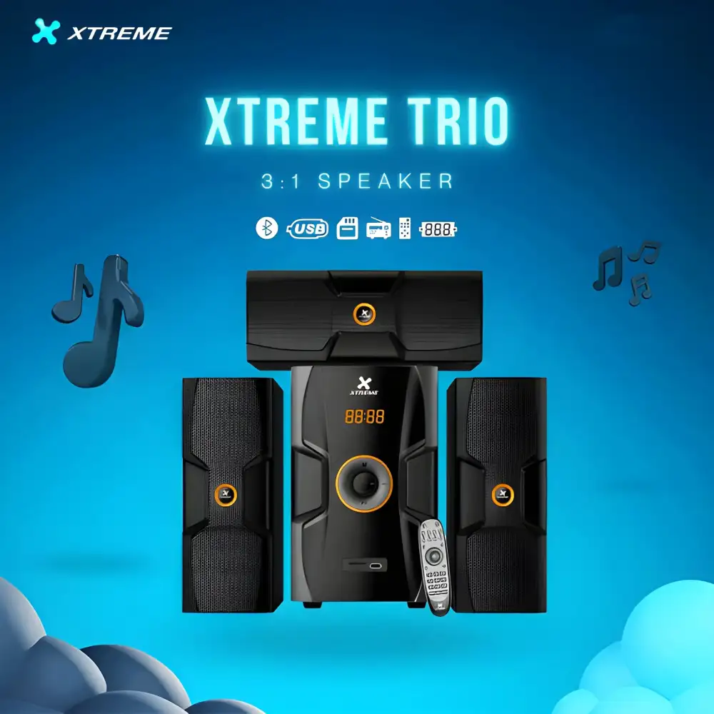 Xtreme TRIO 3:1 Multimedia Speaker