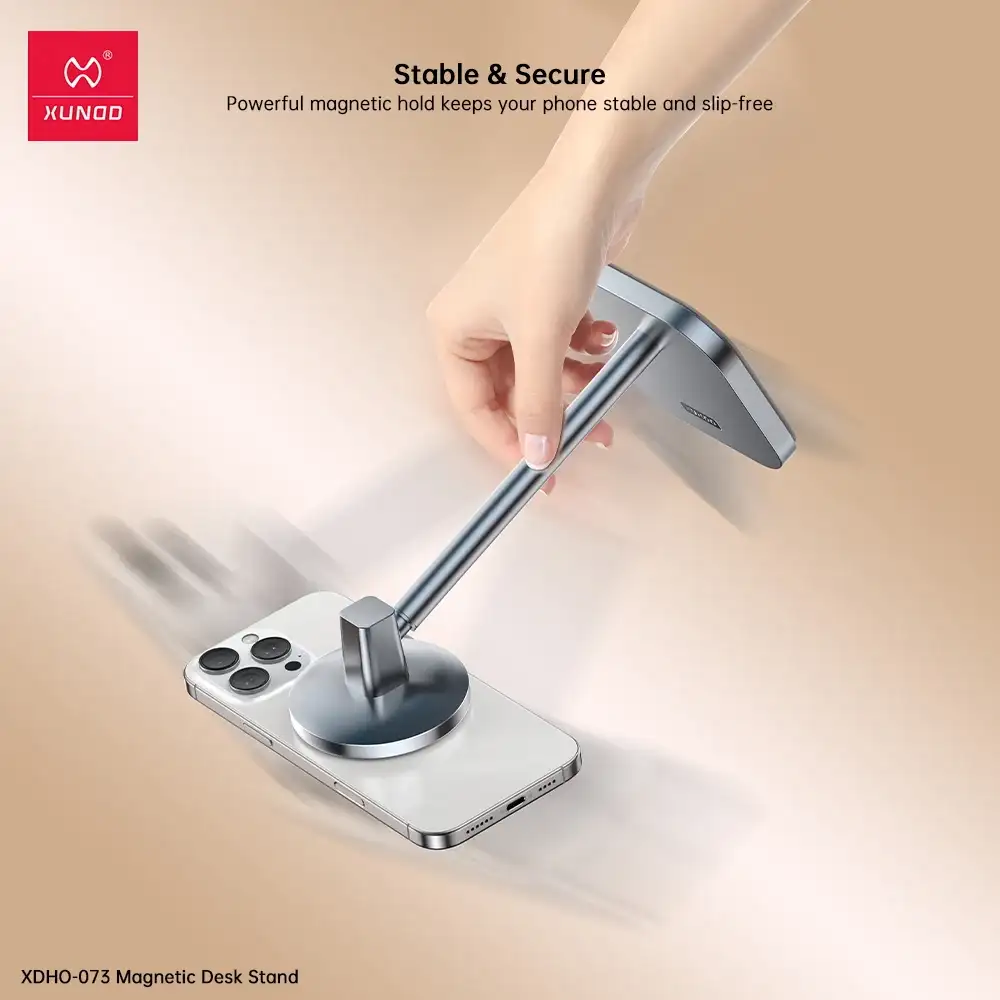 Adjustable phone stand ideal for work and streaming