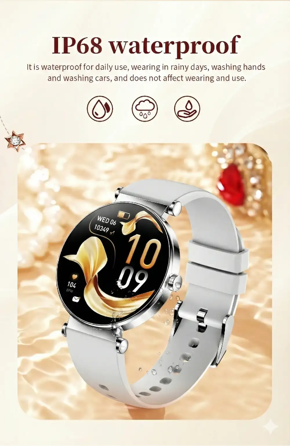YES OPAL FLEX AMOLED smartwatch with vibrant display