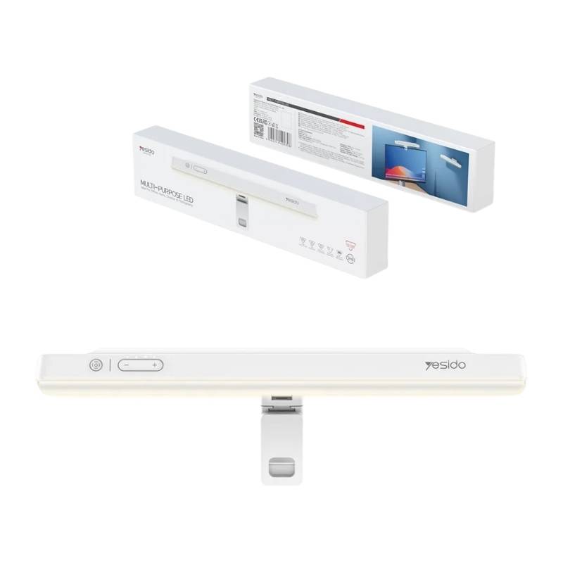 YESIDO DH11 Rechargeable LED Reading Lamp, Wireless Home & Office Light