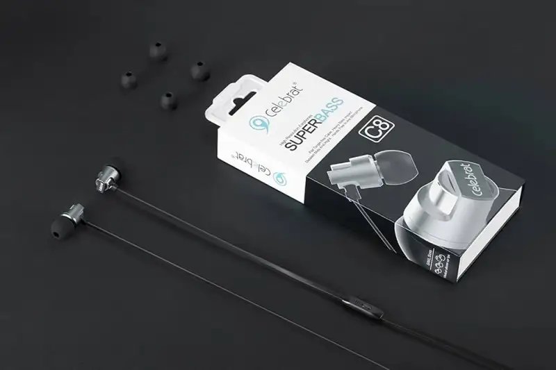 Yison Celebrat C8 Super Bass Solid Metal Earphones