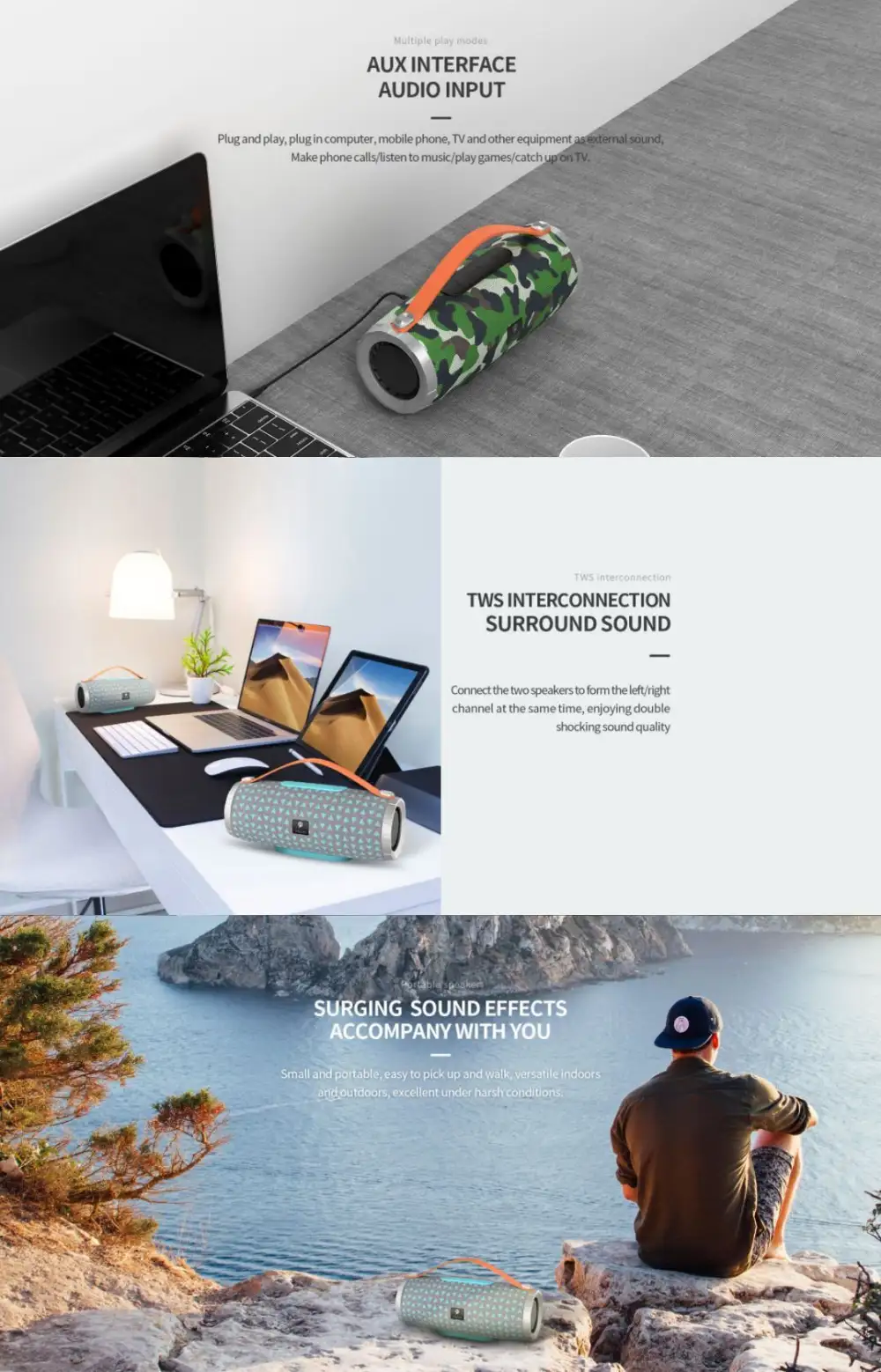 Yison Celebrat SP-6 Portable Bluetooth Speaker