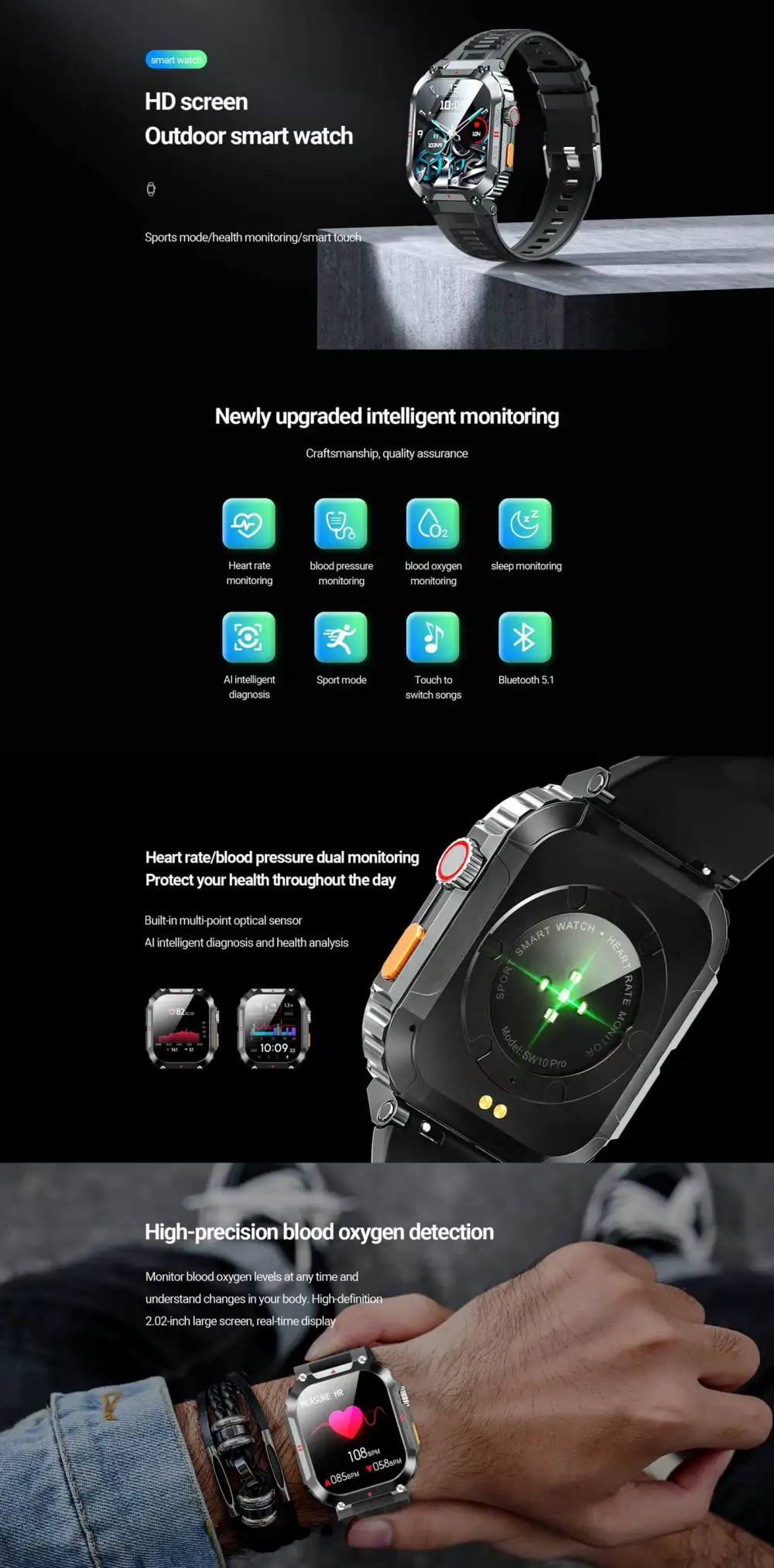 Yison SW10 Pro Smart Watch
